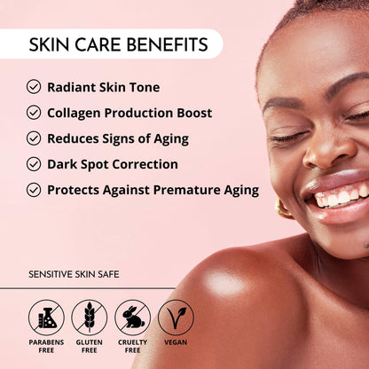 MAELOVE Glow Maker Vitamin C Serum with Vitamin E & Ferulic Acid, 1 fl oz MAELOVE