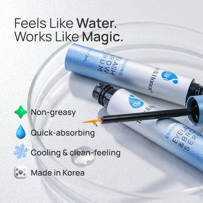 Advanced Eyelash Serum for Thicker, Longer Eyelashes and Eyebrows - Grow Luscious Lashes with Brow Enhancer (3mL) TEREZ & HONOR
