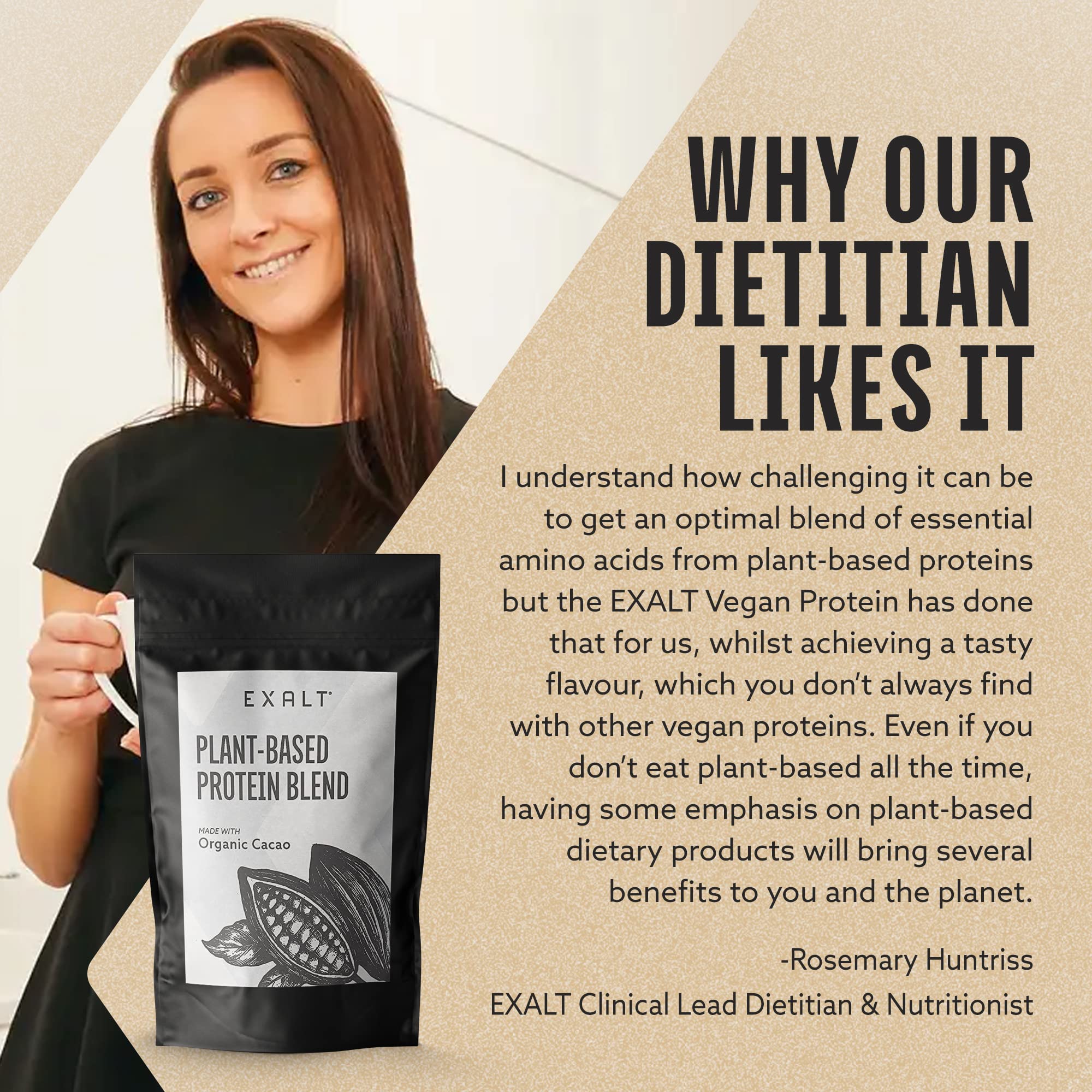 EXALT Vegan Protein Powder - 100% Plant-Based – Gluten Free - Keto Friendly EXALT buy australia supplements