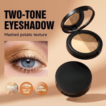 SAUBZEAN Eyeshadow Makeup, Long Lasting Waterproof Shimmer, Rose Gold SAUBZEAN
