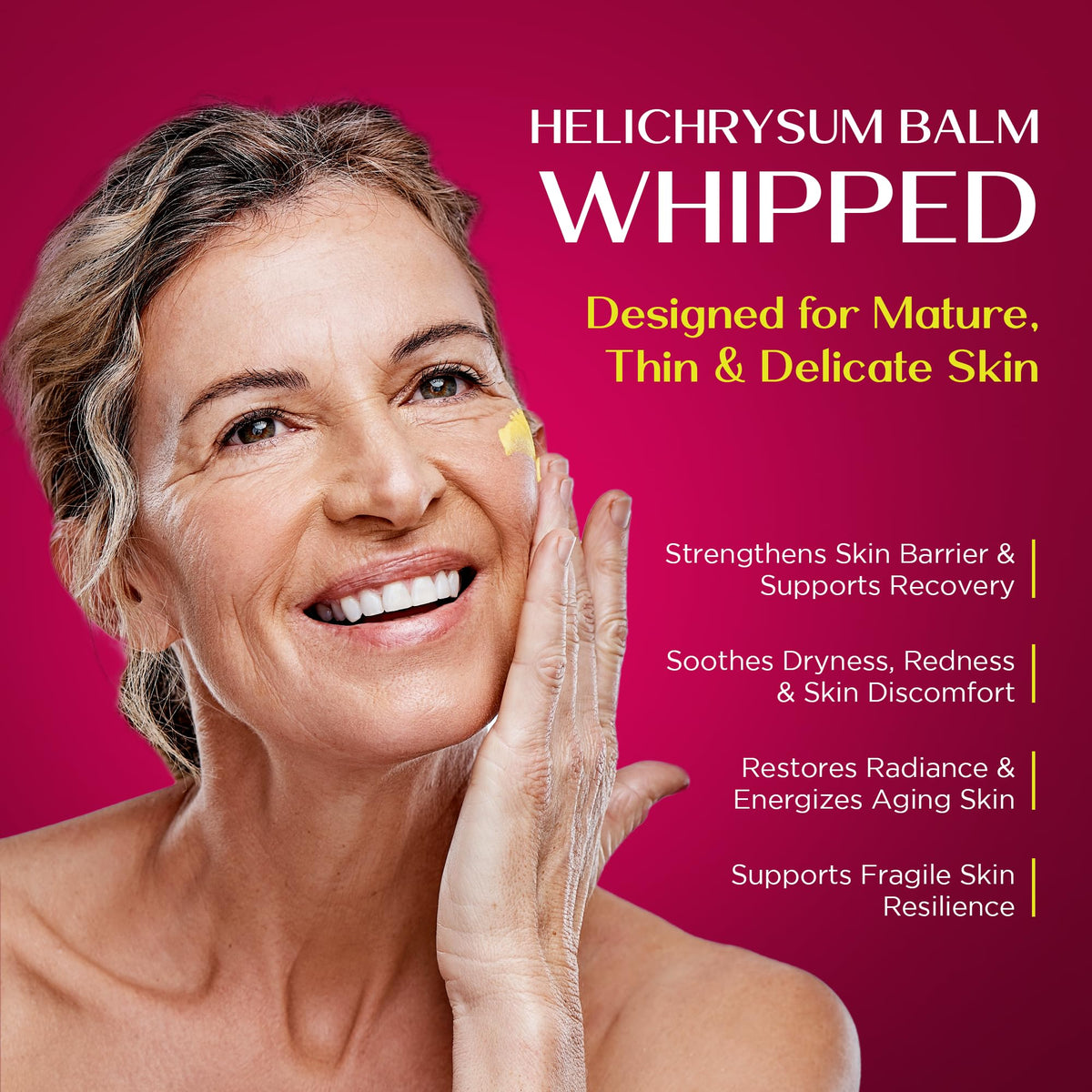 Vigority Helichrysum Balm Soothes & Repairs: Restorative Arnica Cream with Calendula for Fragile, Thin Skin & Bruise-Prone – Moisturizes, Revitalizes & Strengthens Skin Barrier for Adult Seniors 3.4oz Vigority