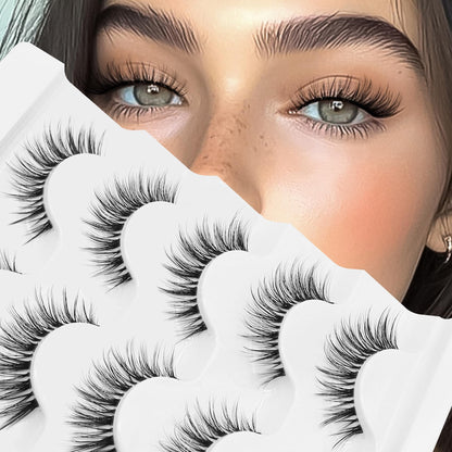Veleasha Lashes Cat Eye False Eyelashes Wispy Lash Strips Eyelash (G2) Veleasha