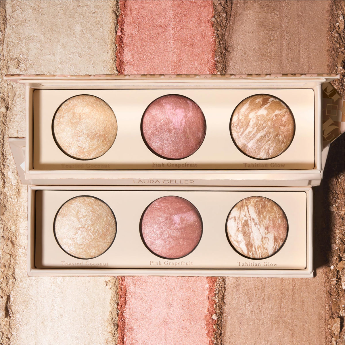 LAURA GELLER Geller's Greatest Lift-n-Glow Highlighter/Contour Palette LAURA GELLER NEW YORK