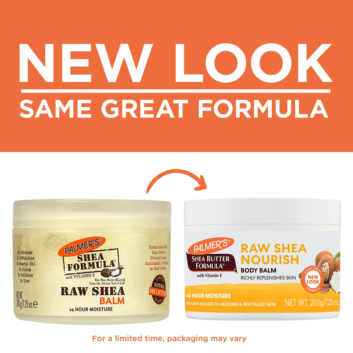 Palmer's Raw African Shea Body Butter, Dry Skin Moisturizer (7.25 Oz) Palmer's