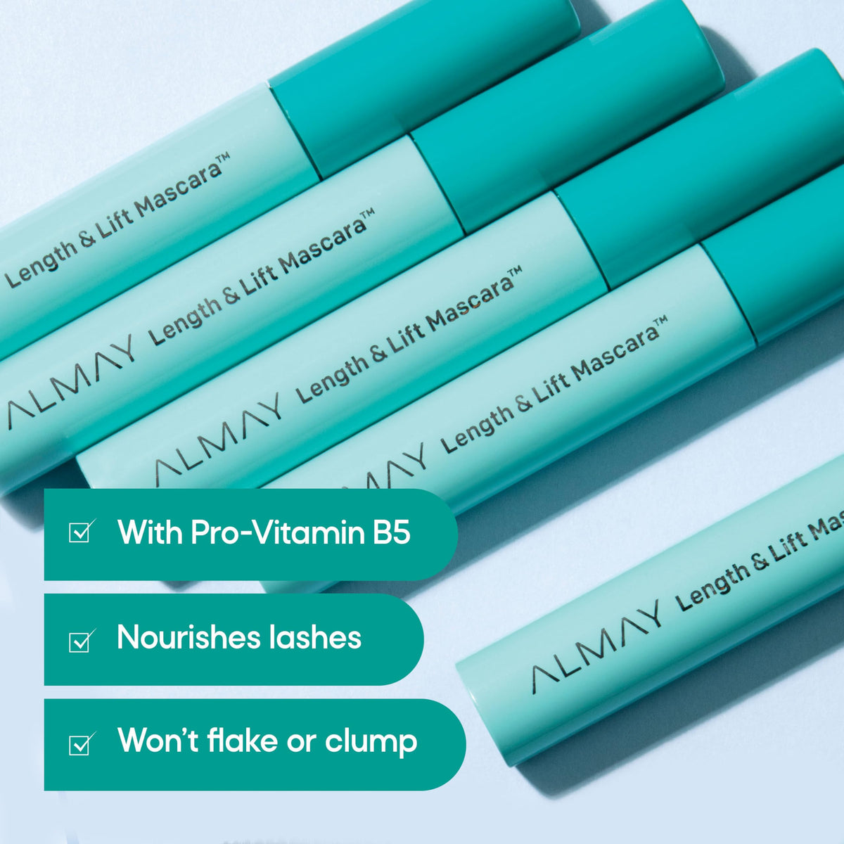 Almay Length & Lift Mascara, 10 Blackest Black, 1 Count Almay