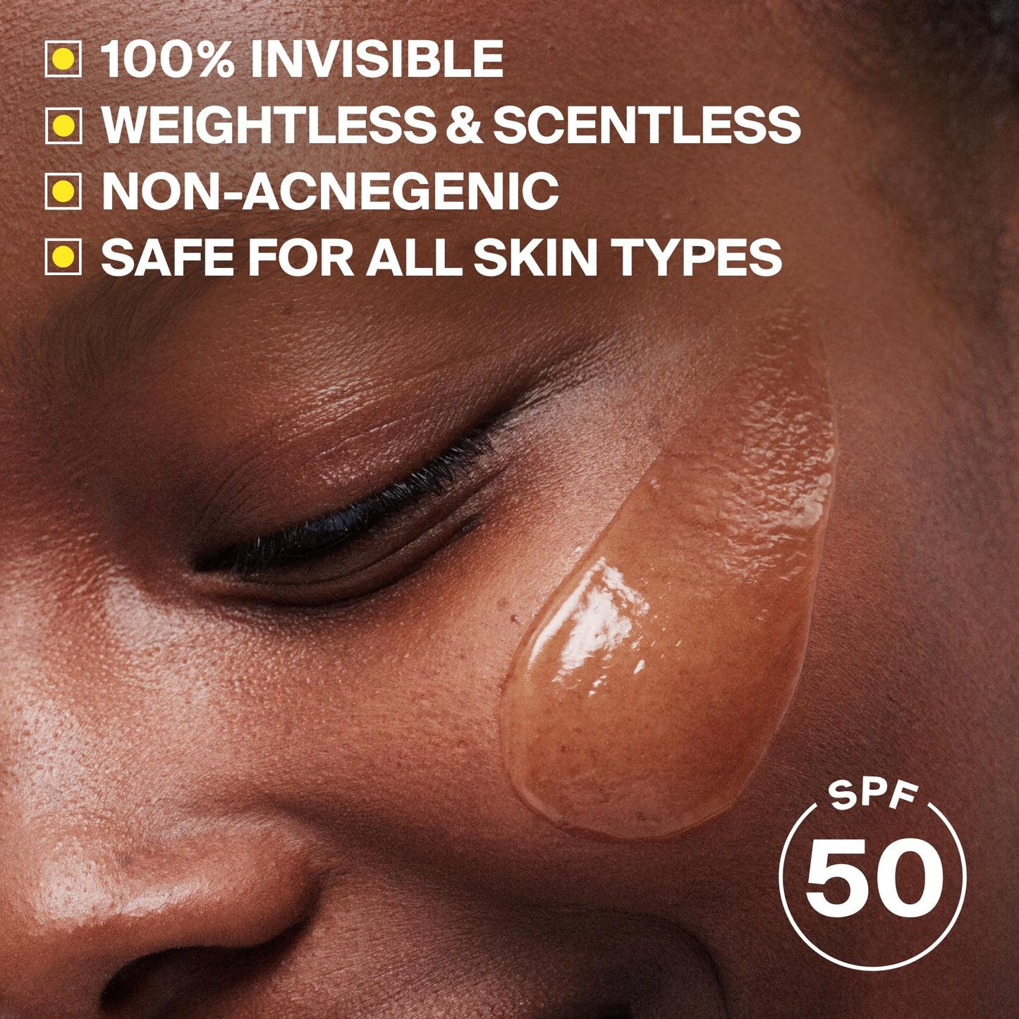 Supergoop! Unseen Sunscreen - SPF 50 - Clear & Invisible Face Sunscreen + Broad Spectrum + Makeup-Gripping Primer Supergoop!