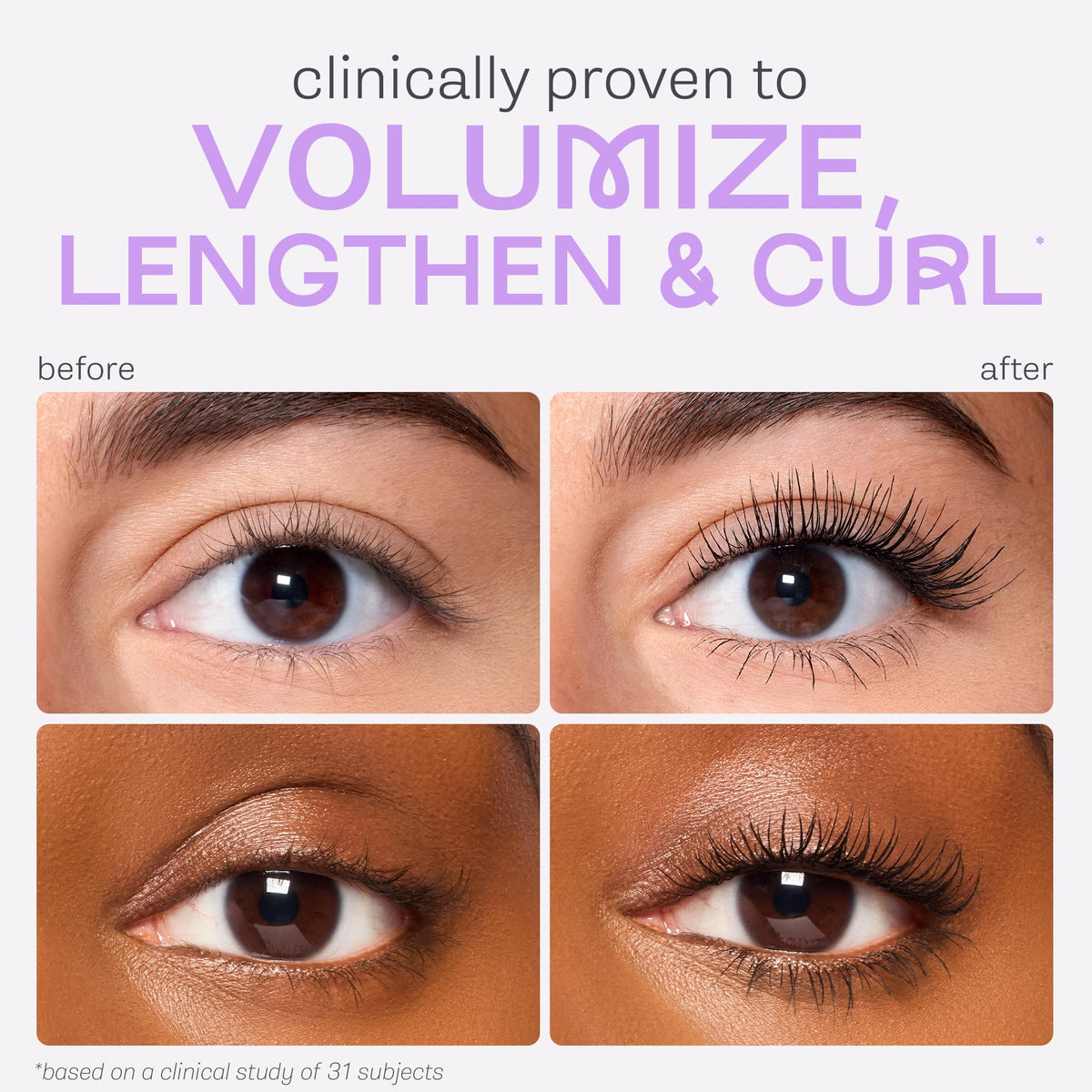 tarte tartelette tubing mascara – Lash Extensions in a Tube, Easy-to-Remove Eye Makeup, Clinically Proven to Volumize & Curl, 24Hr Smudge-Proof Longwear, Vegan & Cruelty-Free, full size, black tarte