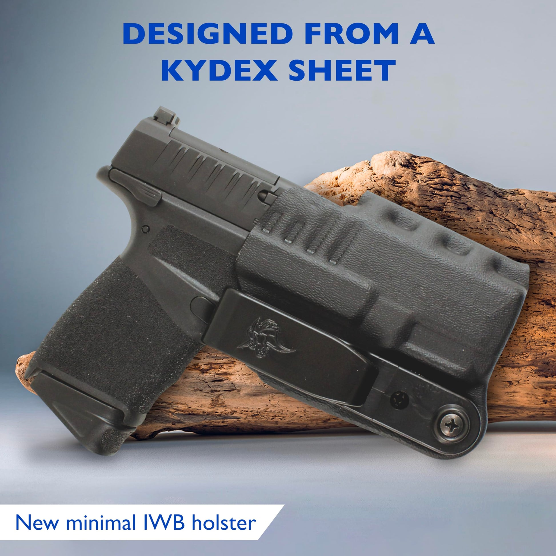 DeSantis Slim-Tuk - IWB Holster for Men and Women, Pistol Holster for Concealed Carry, Suitable for Appendix Wear, Ambidextrous, Made with Kydex, Adjustable Tension, Tuckable 360 C-Clip Gsupps Australia