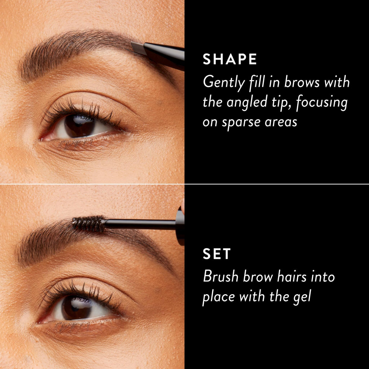 LAURA GELLER Sculpt-n-Stay 2-in-1 Eyebrow Pencil & Gel, Taupe LAURA GELLER NEW YORK
