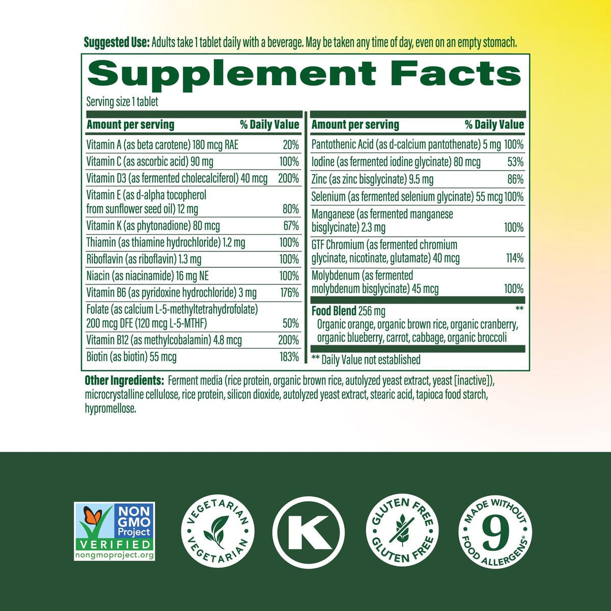 MegaFood, Women Over 55 One Daily, Supports Optimal Health and Wellbeing, Multivitamin and Mineral Dietary Supplement MegaFood
