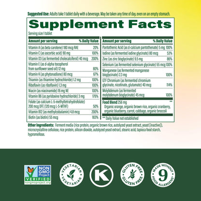 MegaFood, Women Over 55 One Daily, Supports Optimal Health and Wellbeing, Multivitamin and Mineral Dietary Supplement MegaFood