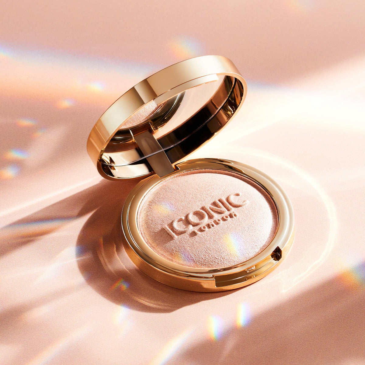 ICONIC LONDON Lit and Luminous Baked Highlighter | Pressed Powder, 0.56 oz ICONIC LONDON