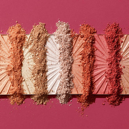 Wet n Wild MegaGlo Blushlighter, Blendable Blush & Highlighter Set, Shimmery Metallic Finish, Highlight Bling wet n wild