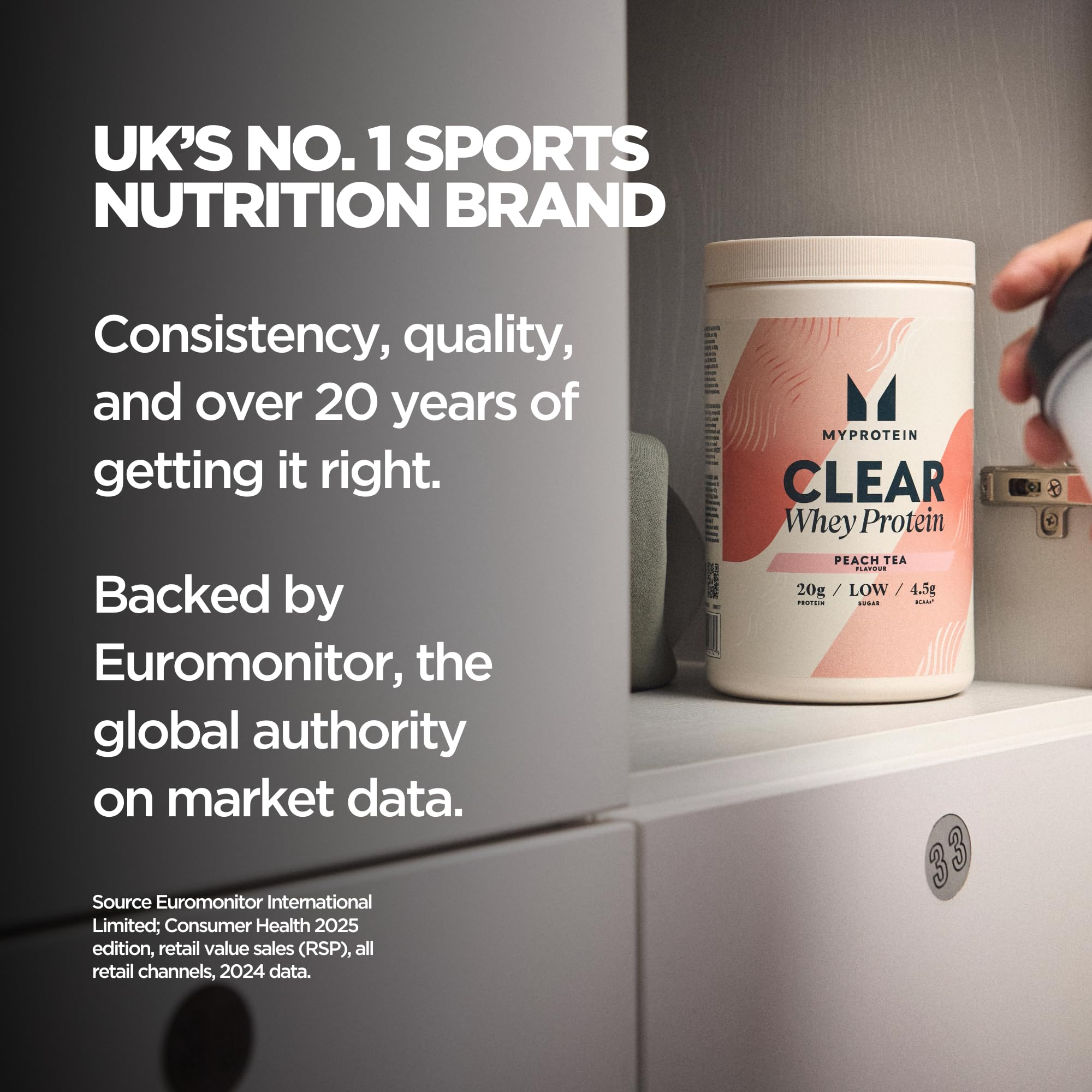 Myprotein Clear Whey Isolate Protein Powder, 20 Servings (1.1lbs) Orange Cream, 20g Protein per Serving, Naturally Flavored Drink Mix, Daily Protein Intake for Superior Performance Myprotein buy australia supplements