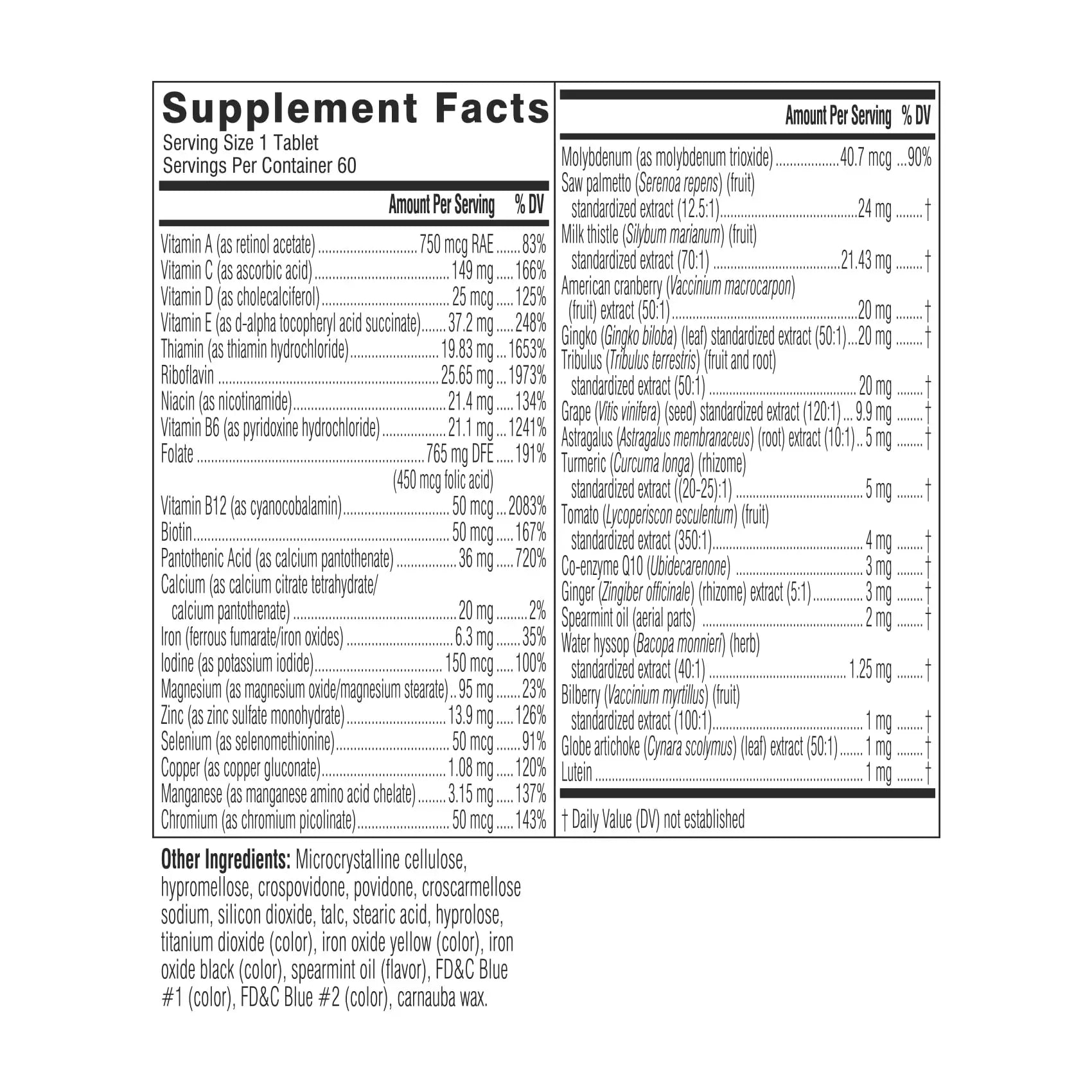 Swisse Daily Multivitamin for Men 50 and Over | 39 Vitamins, Antioxidants and Minerals + Adaptogens | Energy & Immune Support | Swisse buy australia supplements