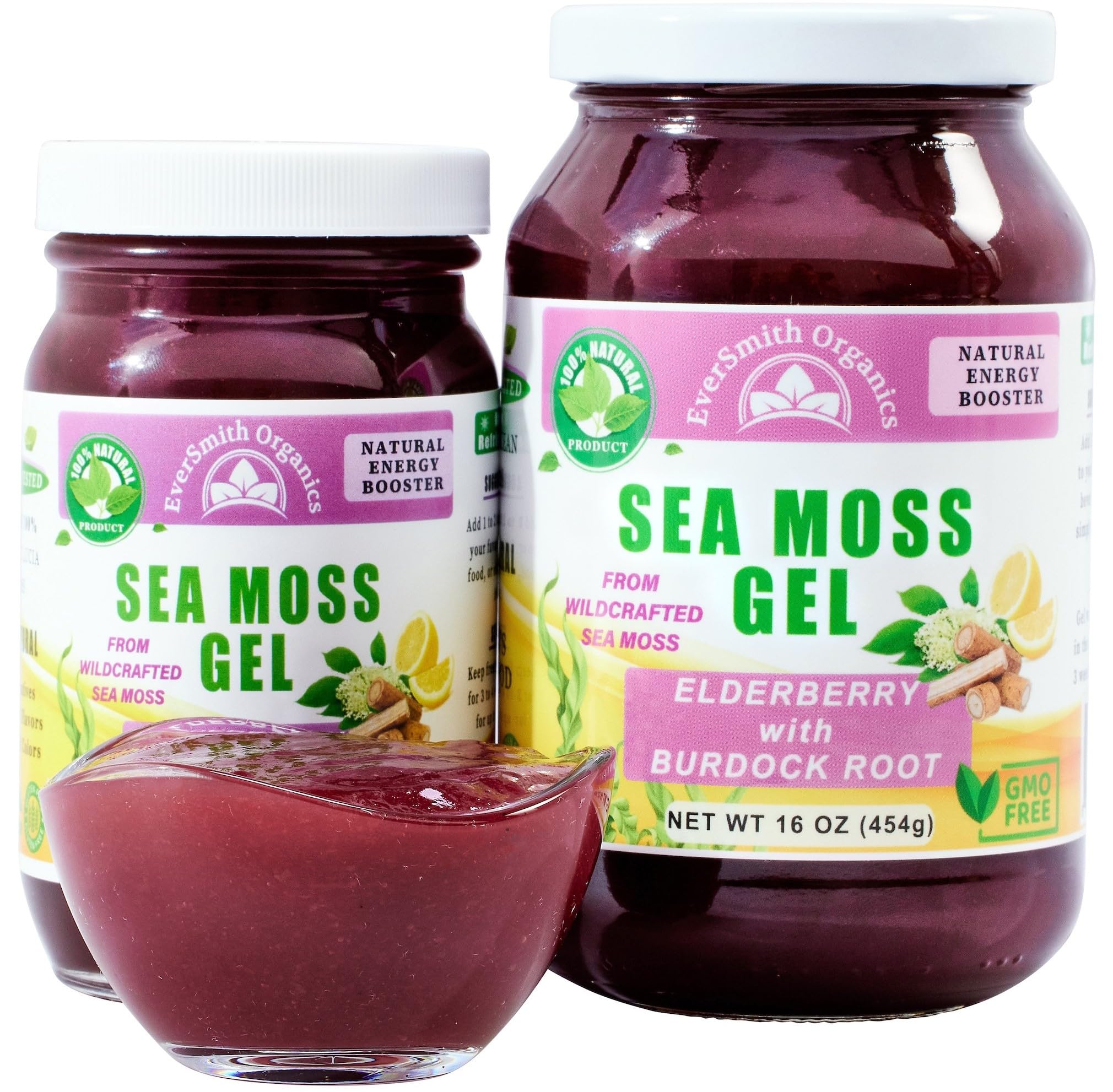 EverSmith Organics - Wildcrafted Irish Sea Moss Gel | Made in USA | Rich in Vitamins EverSmith Organics buy australia supplements