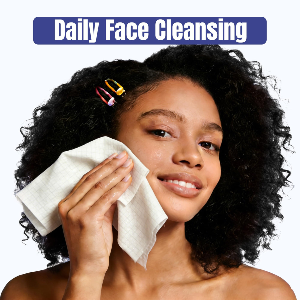 Ourmed Life Clean Face Towels Disposable, Ultra Soft & Absorbent, 100 Ct ourmed life