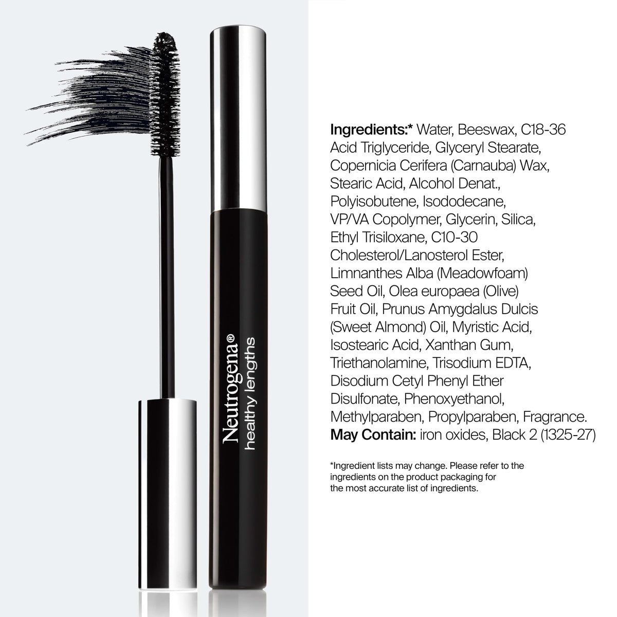 Neutrogena Healthy Lengths Mascara Black 02, 0.21 oz Neutrogena