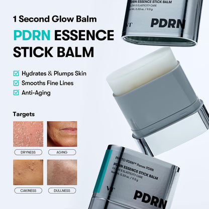 VT COSMETICS PDRN Essence Stick Balm, PDRN Collagen Multi Wrinkle Stick, All-in-One Eye & Neck Treatment VT COSMETICS