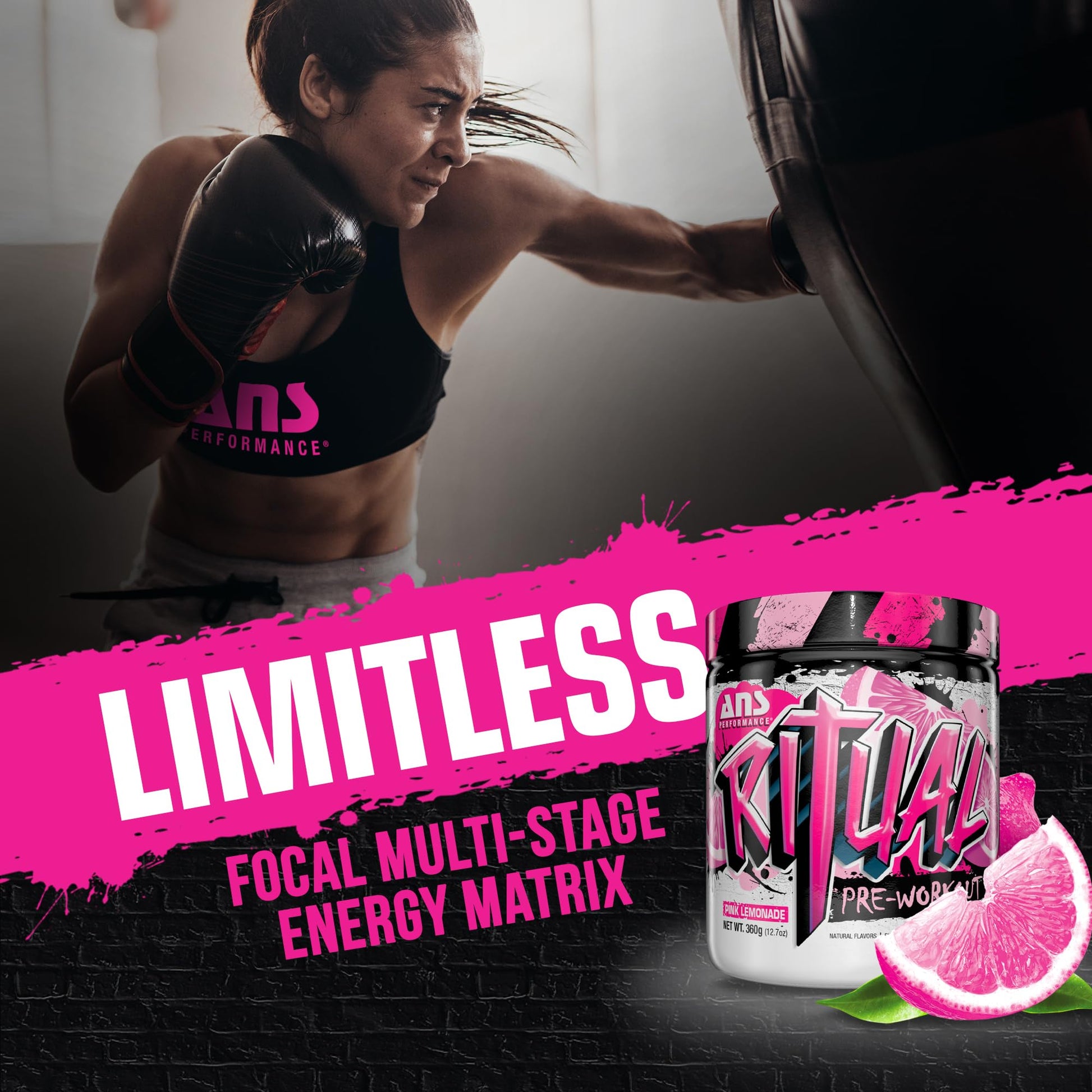 ANS Performance Ritual Pre Workout (30 Servings, 12.7 oz) - Complete Preworkout Formula ANS Performance buy australia supplements