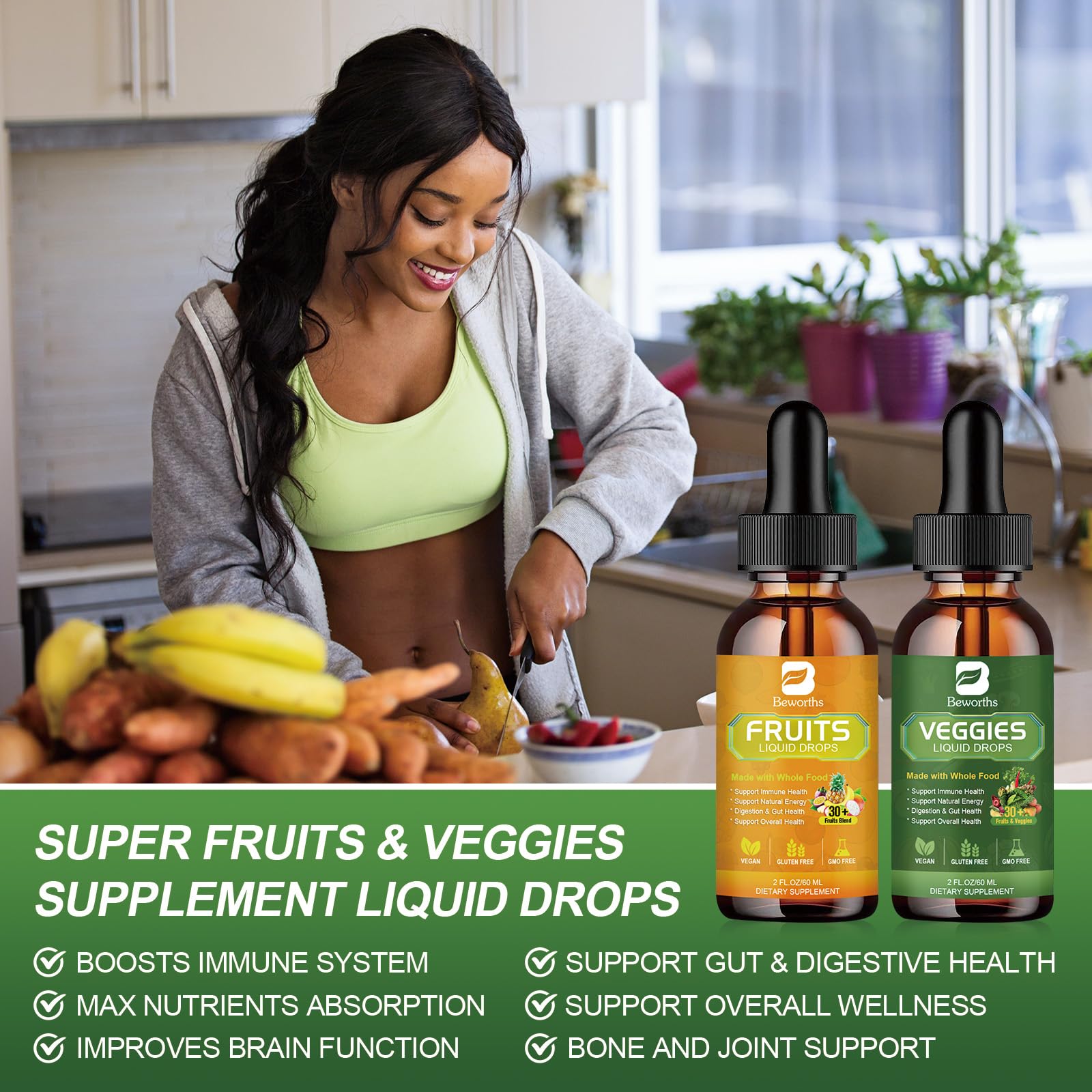 B BEWORTHS Fruits and Veggies Supplement - Balance of Natural Fruit and Vegetable B BEWORTHS buy australia supplements