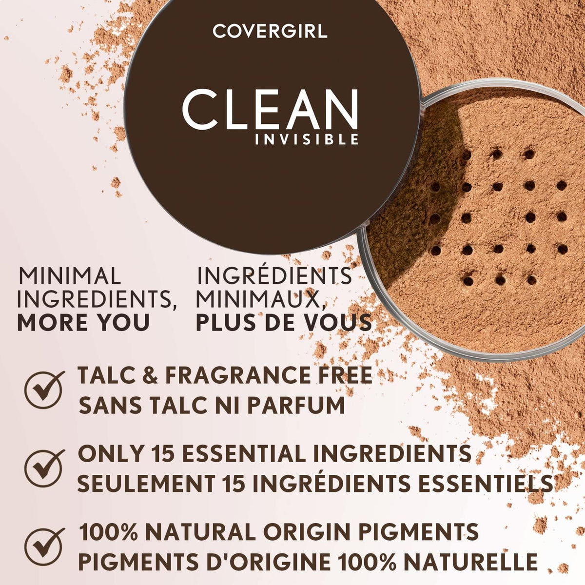 Clean Invisible Loose Powder Translucent Fair COVERGIRL