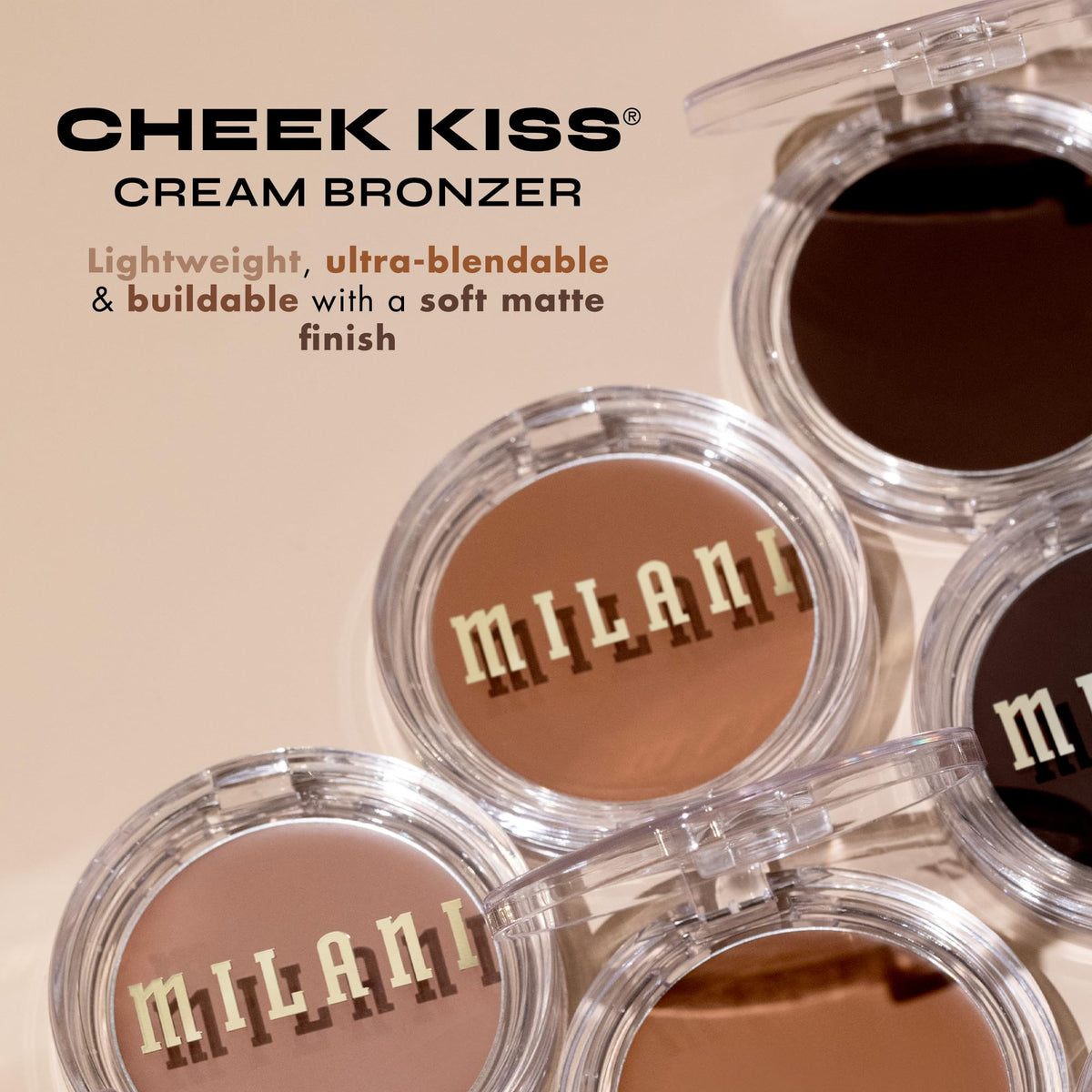 Milani Cream Bronzer, Cheek Kiss Cream Bronzer - Hey Honey Milani