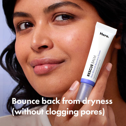 Hero Cosmetics Rescue Balm Post-Blemish Recovery Cream, 0.5 Fl Oz HERO COSMETICS