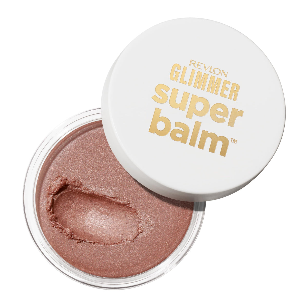 Revlon Glimmer Super Balm, Multi-Use Makeup, 002 Cocktail Hour, 0.06 oz REVLON