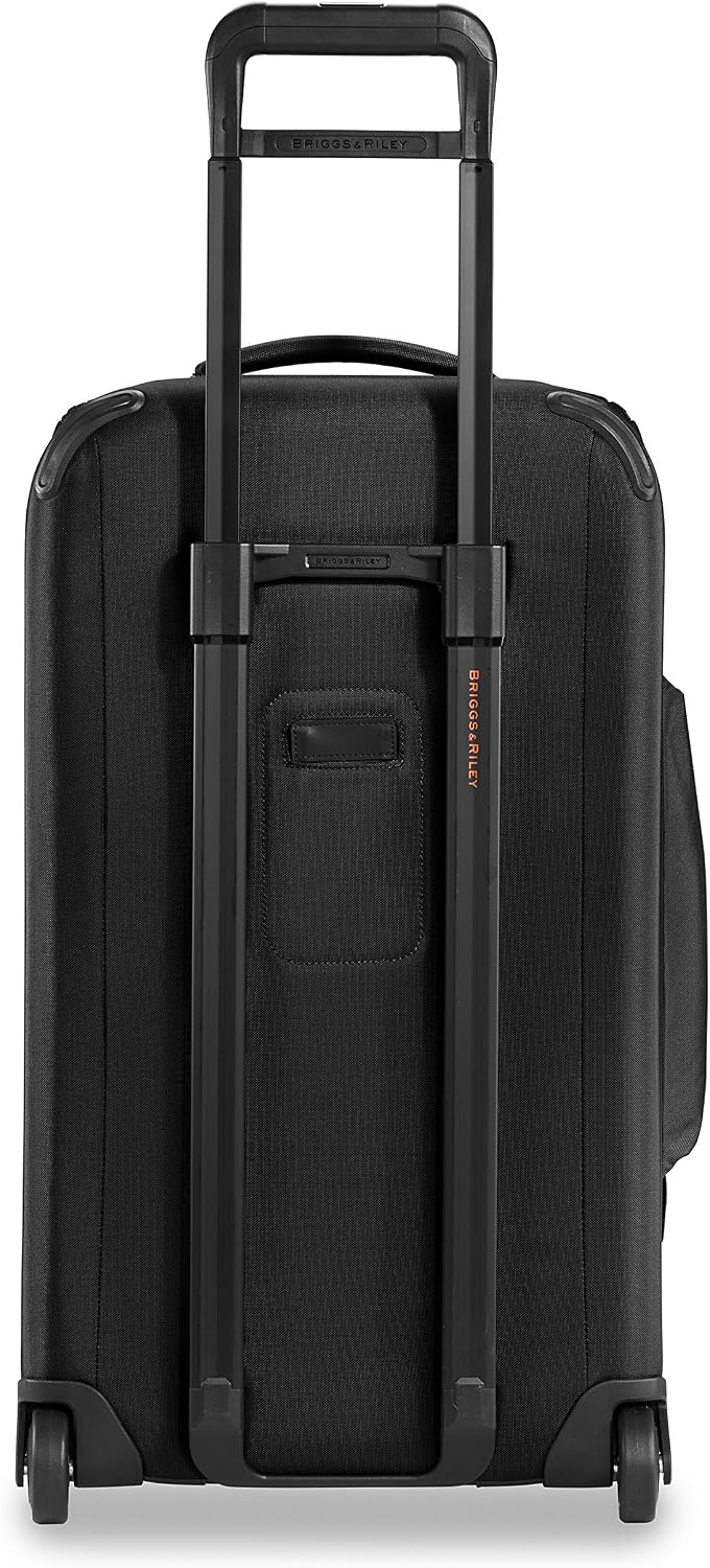 Briggs & Riley 27" Medium Upright Duffle - Checked Luggage for Travel, Suitcases with Wheels, Softside Rolling Bag for Men & Women, Self-Repairing Zipper - ZDX Collection, Black Gsupps Australia