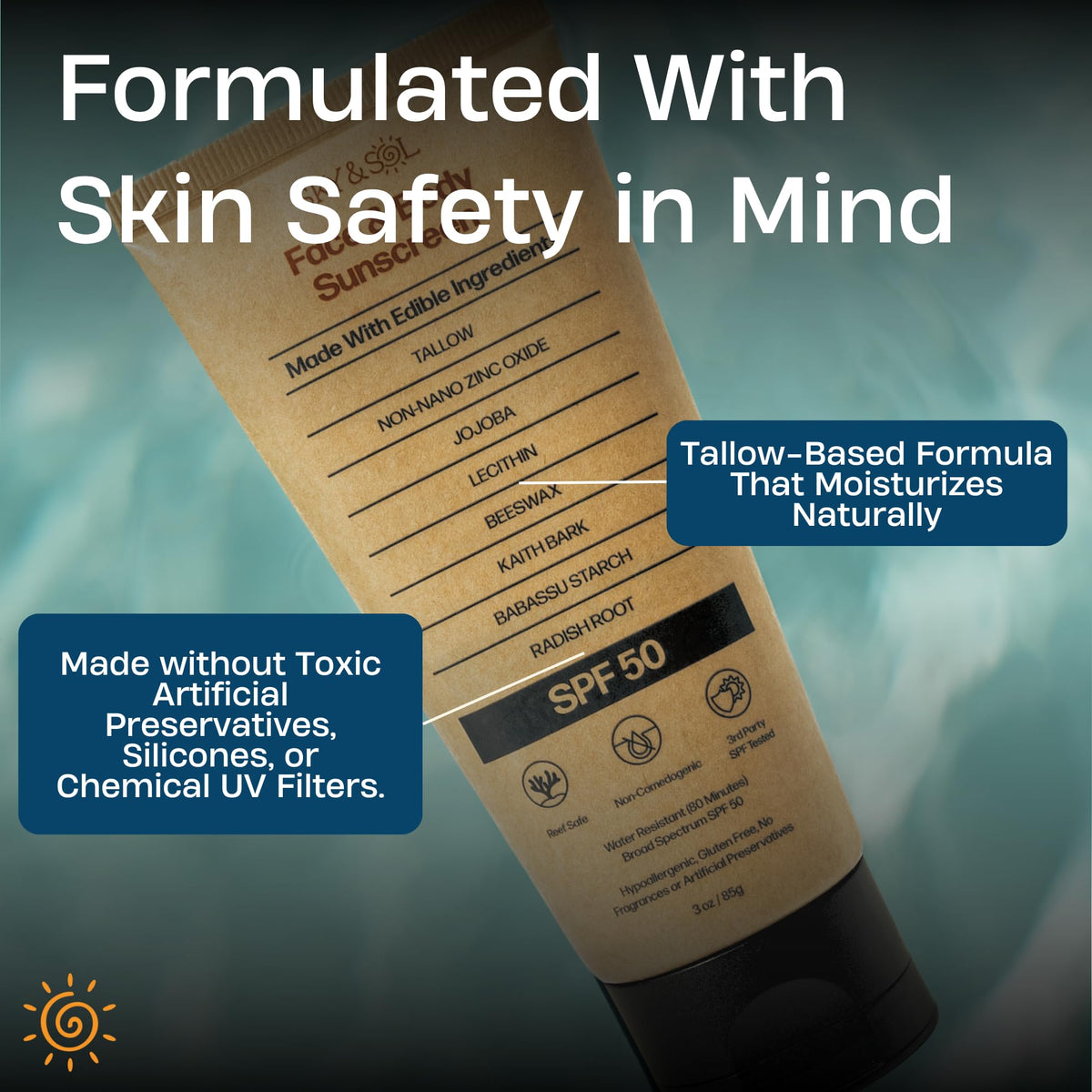 Sky and Sol Mineral Sunscreen SPF 50 Sky and Sol