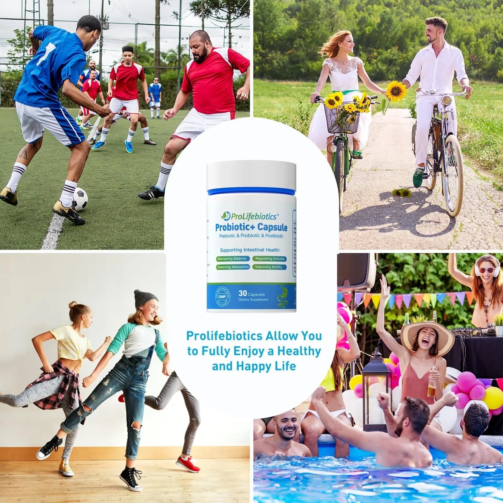 3-in-1 Probiotics for Gut and Digestive Health,Immune Support,Supplements Supporting Occasional Constipation,Diarrhea,Gas,Bloating,Delayed-Released Designed to Thrive, 30 Vegan Capsules PROLIFEBIOTICS buy australia supplements
