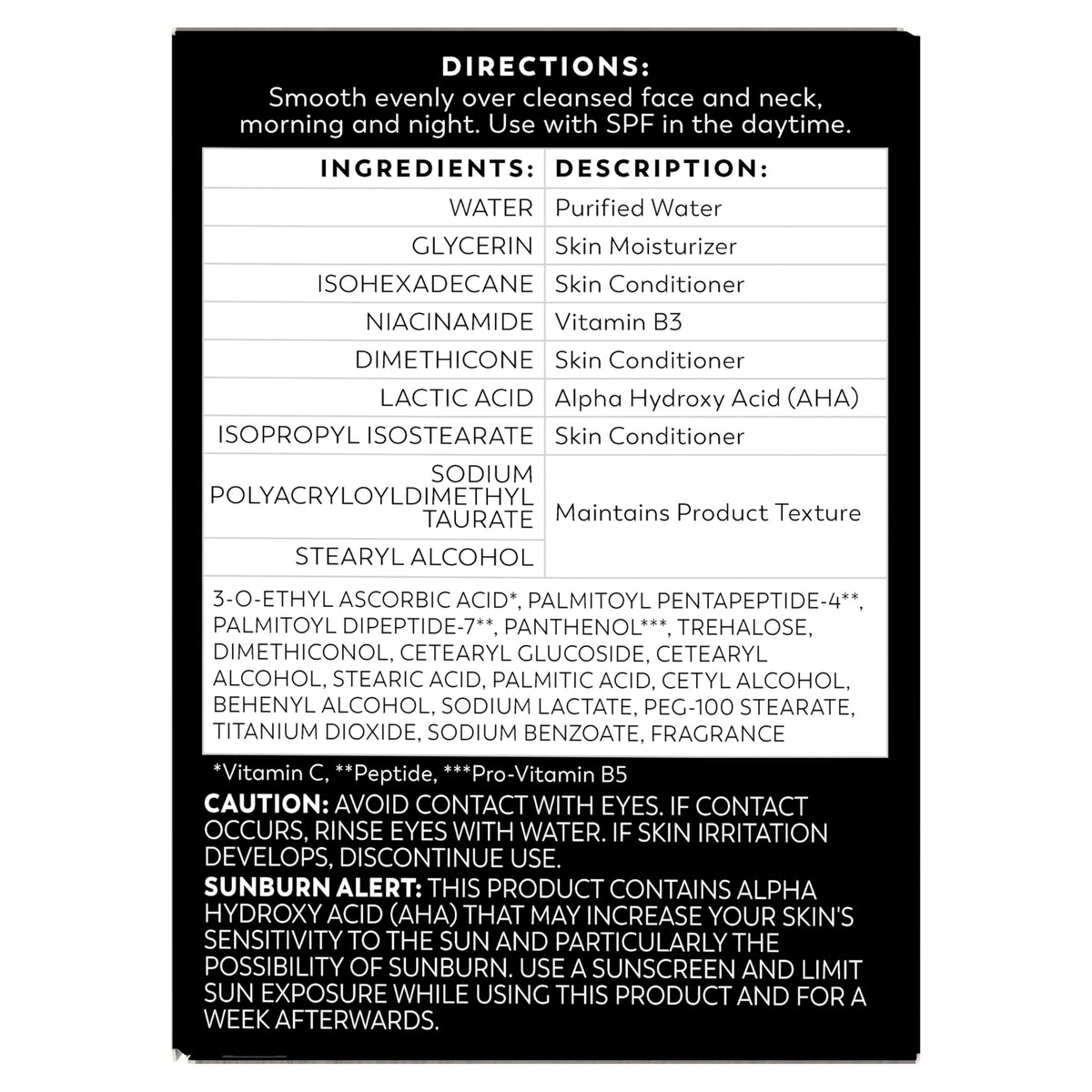 Olay, Vitamin C MAX Face Moisturizer, Brightening Cream for Women, Hydrating, Evens Tone, Dark Spot and Hyperpigmentation Reduction, Glowing Skin Care - Niaciniamide, Peptides, 1.7 Ounce Olay