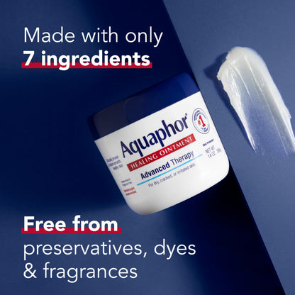 Aquaphor Advanced Therapy Healing Ointment Skin Protectant, 14 OZ Aquaphor
