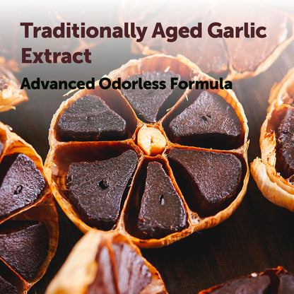 Micro Ingredients Odorless Garlic, 300 Softgels | 2 Years Aged Garlic Extract | Grown Allium Sativum Bulb Micro Ingredients