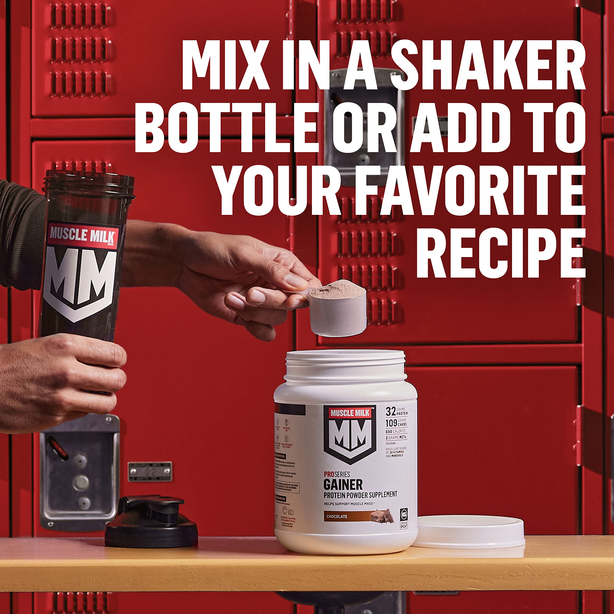 Muscle Milk Gainer Protein Powder, Vanilla Creme, 32g Protein, 5 Pound Muscle Milk buy australia supplements