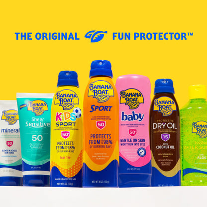Banana Boat Moisturizing After Sun Lotion with Aloe, 16 Fl Oz Banana Boat