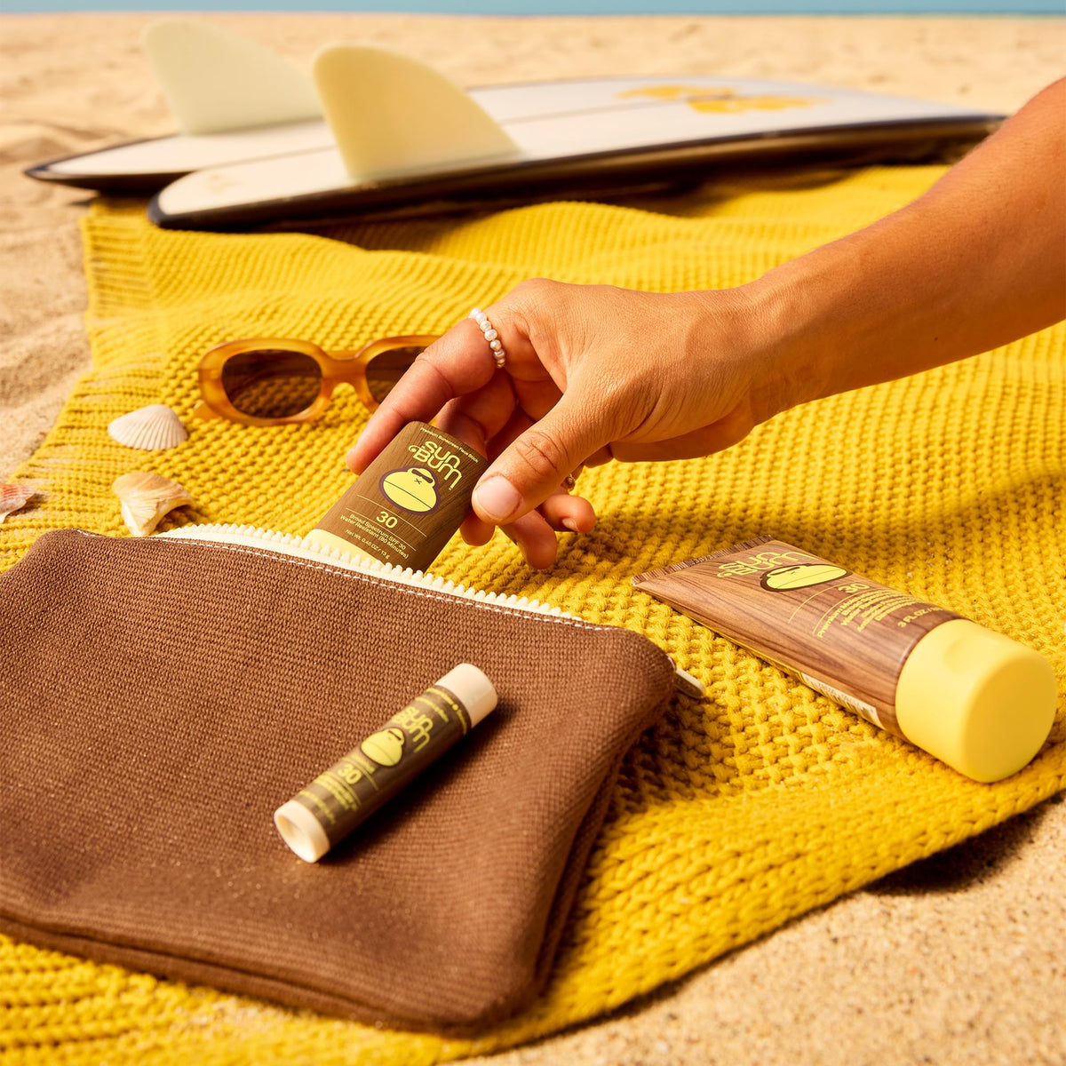 Sun Bum Road Tripper - Travel Sized Sun Care - 3-Piece Kit Sun Bum