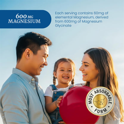 Magnesium Glycinate Gummies 600MG | Sleep, Calm & Relaxation Support | 60MG Elemental Mag Per Serving | Grape Flavor, Gluten-Free | High Absorption Magnesium Gummies for Women, Men & Family | 60 Ct Nobi Nutrition