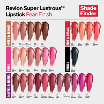 Revlon Super Lustrous Lipstick, 315 Iced Mocha, 0.15 oz REVLON