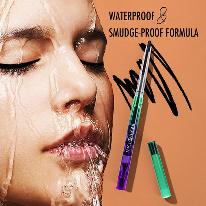 BEPHOLAN Black Gel Eyeliner Pencil Waterproof Long-Lasting Matte Liner BEPHOLAN