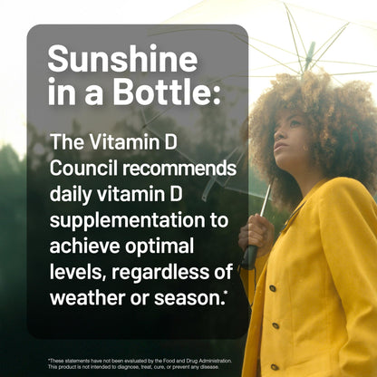 NatureWise Vitamin D3 5000iu (125 mcg) 1 Year Supply for Immune Support, Healthy Muscle Function, and Bone Health - Non-GMO NatureWise