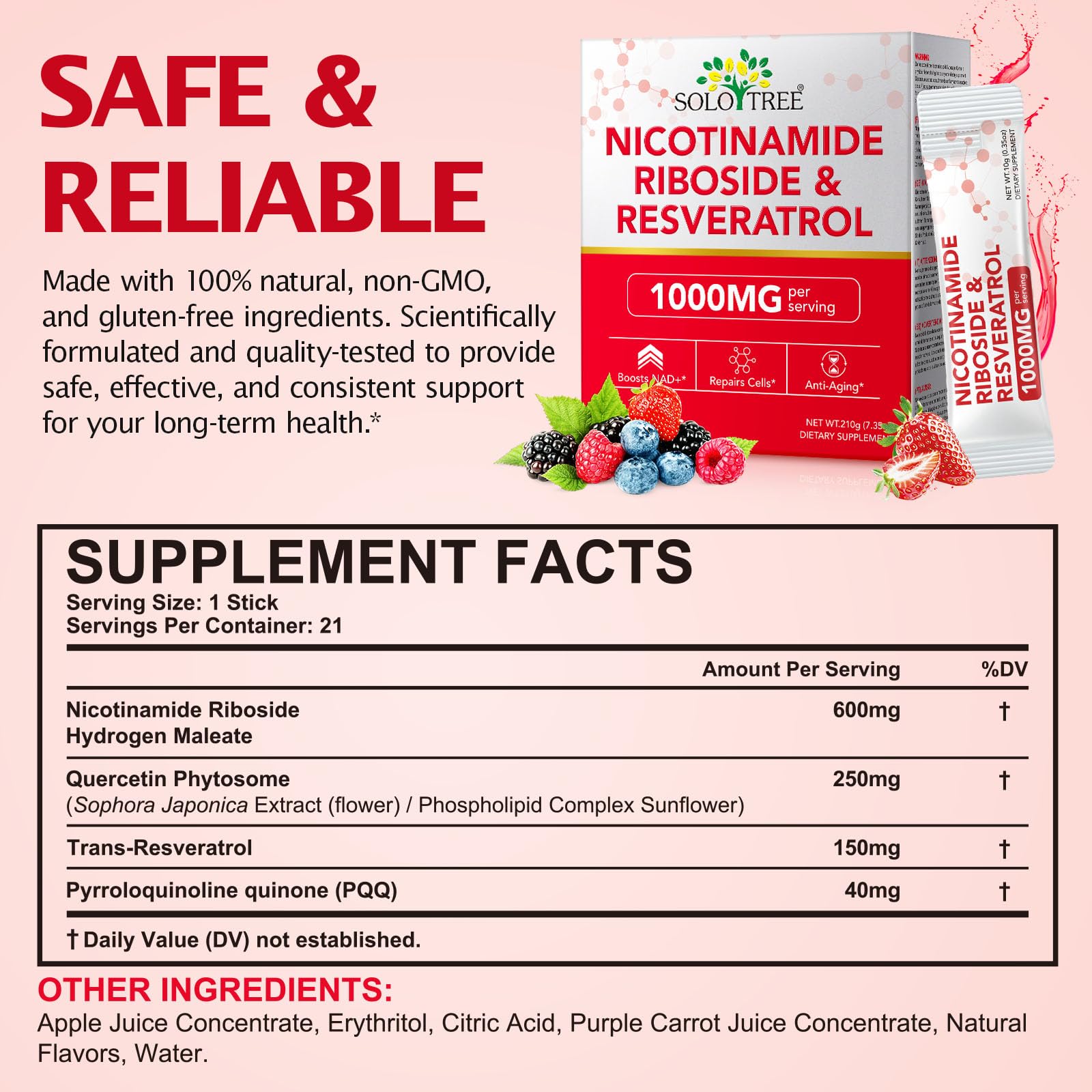 NAD+ Supplement 1000mg Liquid Packets 21pcs, Nicotinamide Riboside Resveratrol, NAD Supplements for Women Men, Anti-Aging, Repairs Cells, Support Natural Vitality Nyloriaine buy australia supplements