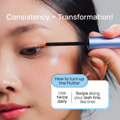 Advanced Eyelash Serum for Thicker, Longer Eyelashes and Eyebrows - Grow Luscious Lashes with Brow Enhancer (3mL) TEREZ & HONOR