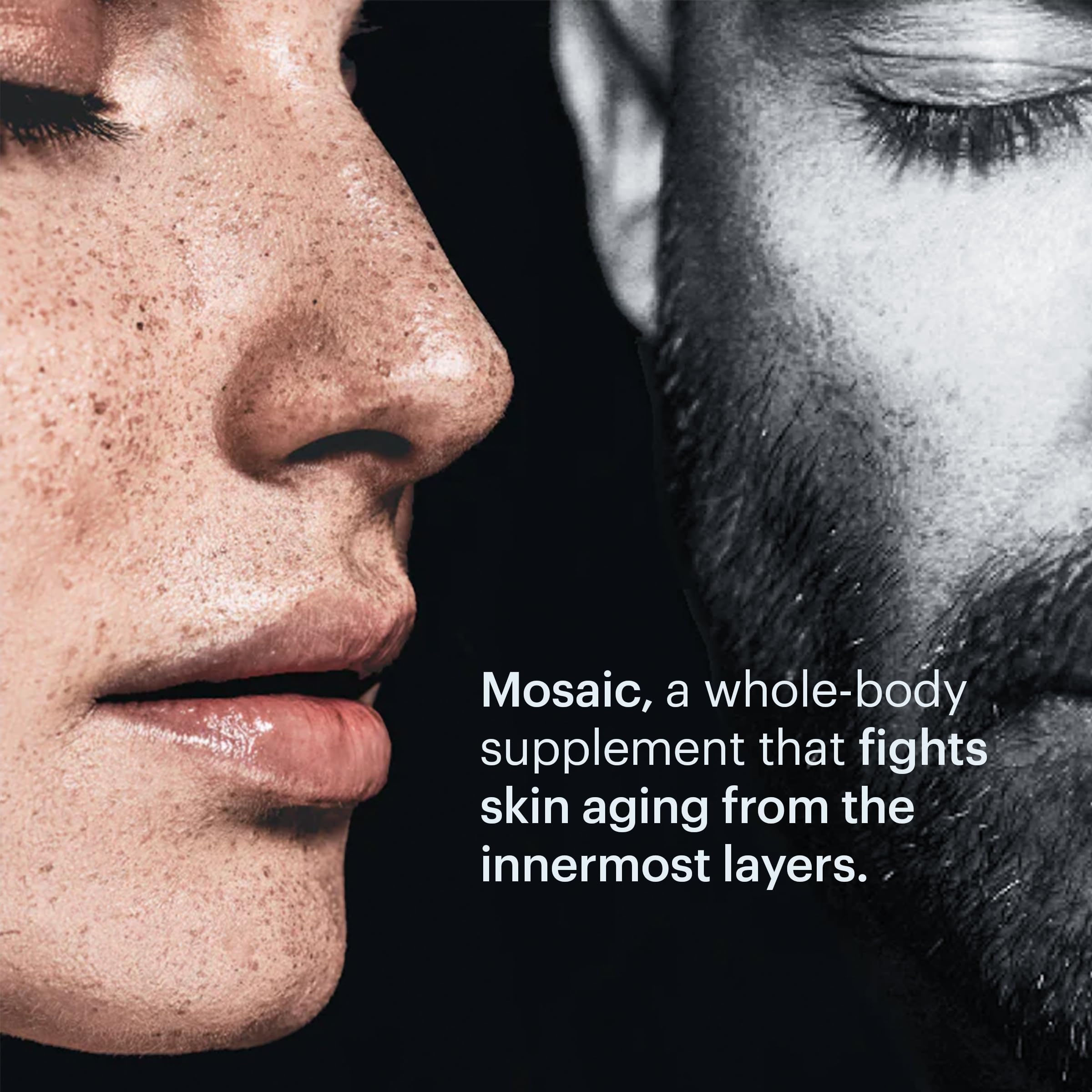 ELYSIUM Mosaic - Hyaluronic Acid Supplement - Clinically Proven - Fights Fine Lines & Skin Aging - Collagen Supplement - 30-Day Supply (Vegan Softgels) ELYSIUM buy australia supplements
