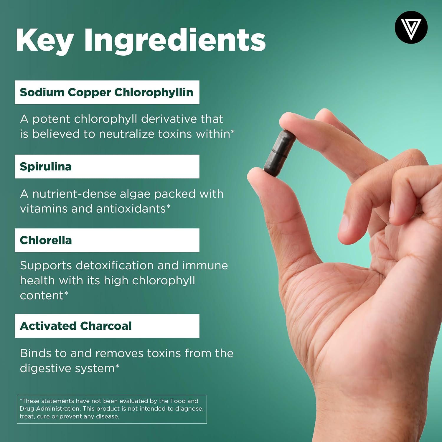 Vital Vitamins Multi Collagen Complex Plus + Chlorophyll Complex Capsules Gsupps Australia