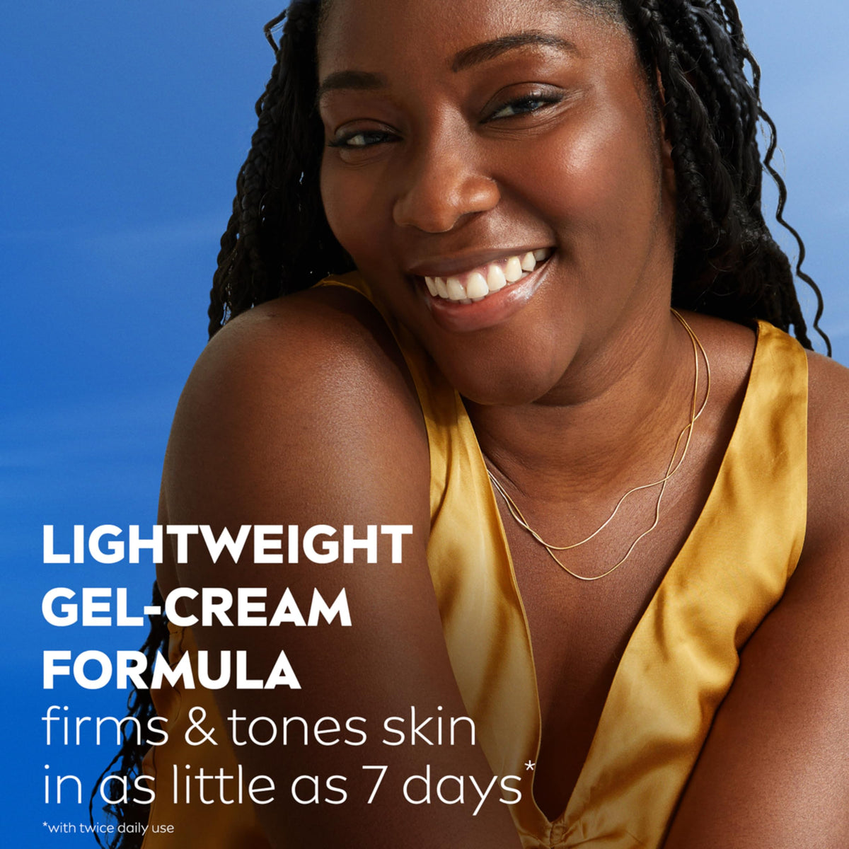NIVEA Skin Firming & Toning Body Gel Cream with Q10, Hyaluronic Acid and Vitamin C, Clinically Tested Skin Firming & Toning Cream, 72-Hour Moisture, 6.7 Oz Tube NIVEA