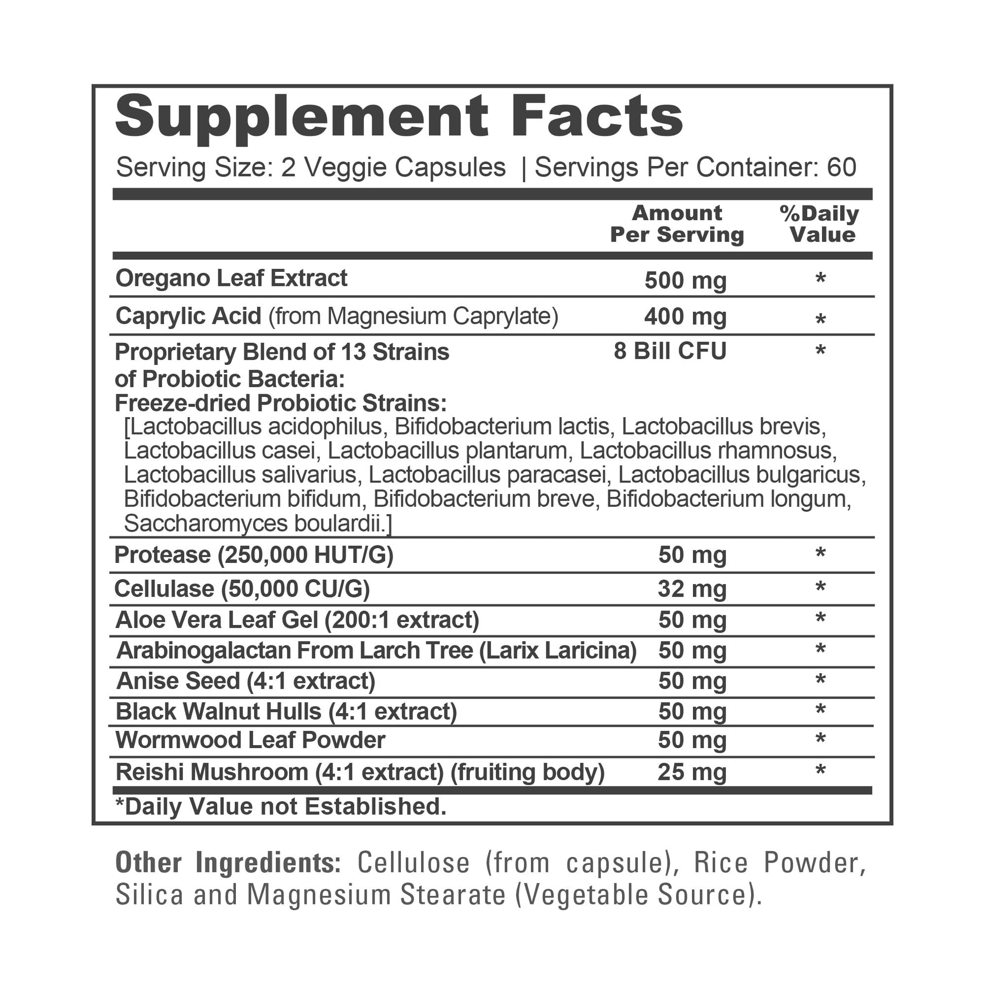 NusaPure CandiHealth Complex (Non-GMO, Vegan) 120 Veggie Capsules NusaPure buy australia supplements