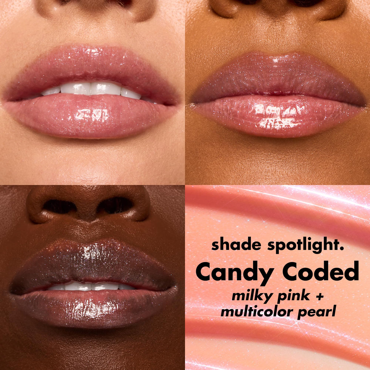 e.l.f. Glow Reviver Lip Oil Glimmer, Candy Coded e.l.f.