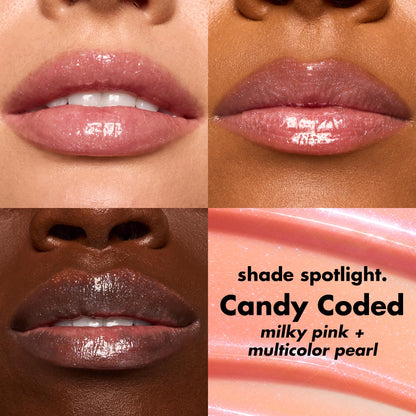 e.l.f. Glow Reviver Lip Oil Glimmer, Candy Coded e.l.f.